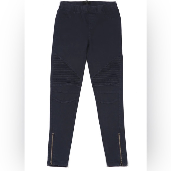 Beulah Style Moto Jeggings - Midnight Blue - Picture 9 of 13